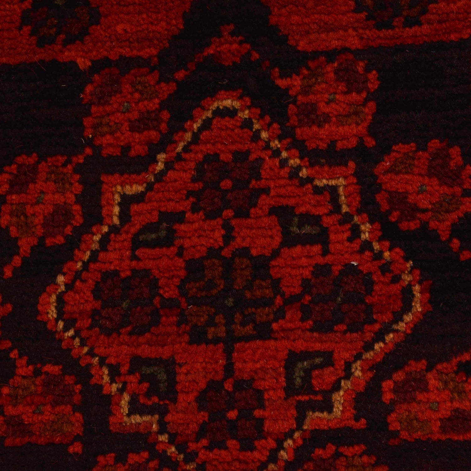 Handwoven Khal Mohammadi Afghan Carpet 6' 7" x 9' 10" ft / 200 x 300 cm - No. W34226