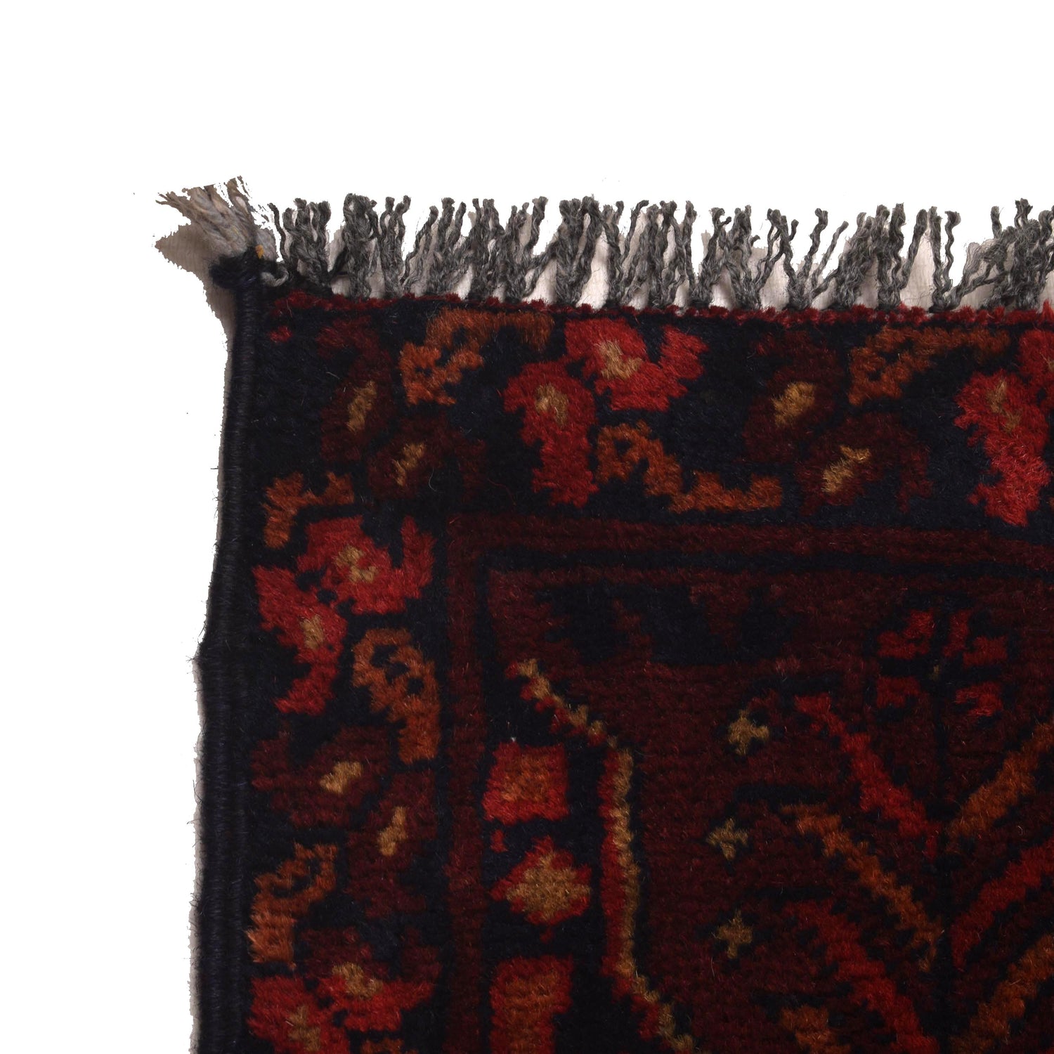 Afghan Khal Mohammadi Runner Rug 2' 6" x 12' 3" ft / 76 x 374 cm - No. W34367