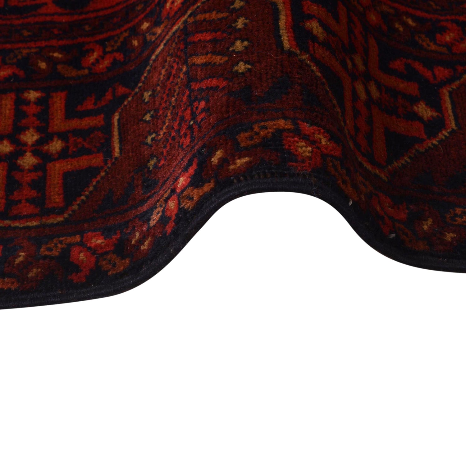 Afghan Khal Mohammadi Runner Rug 2' 6" x 12' 3" ft / 76 x 374 cm - No. W34367