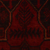 Red Color Afghan Area Runner Rug 2' 7" x 9' 5" ft / 80 x 287 cm - No. W34371
