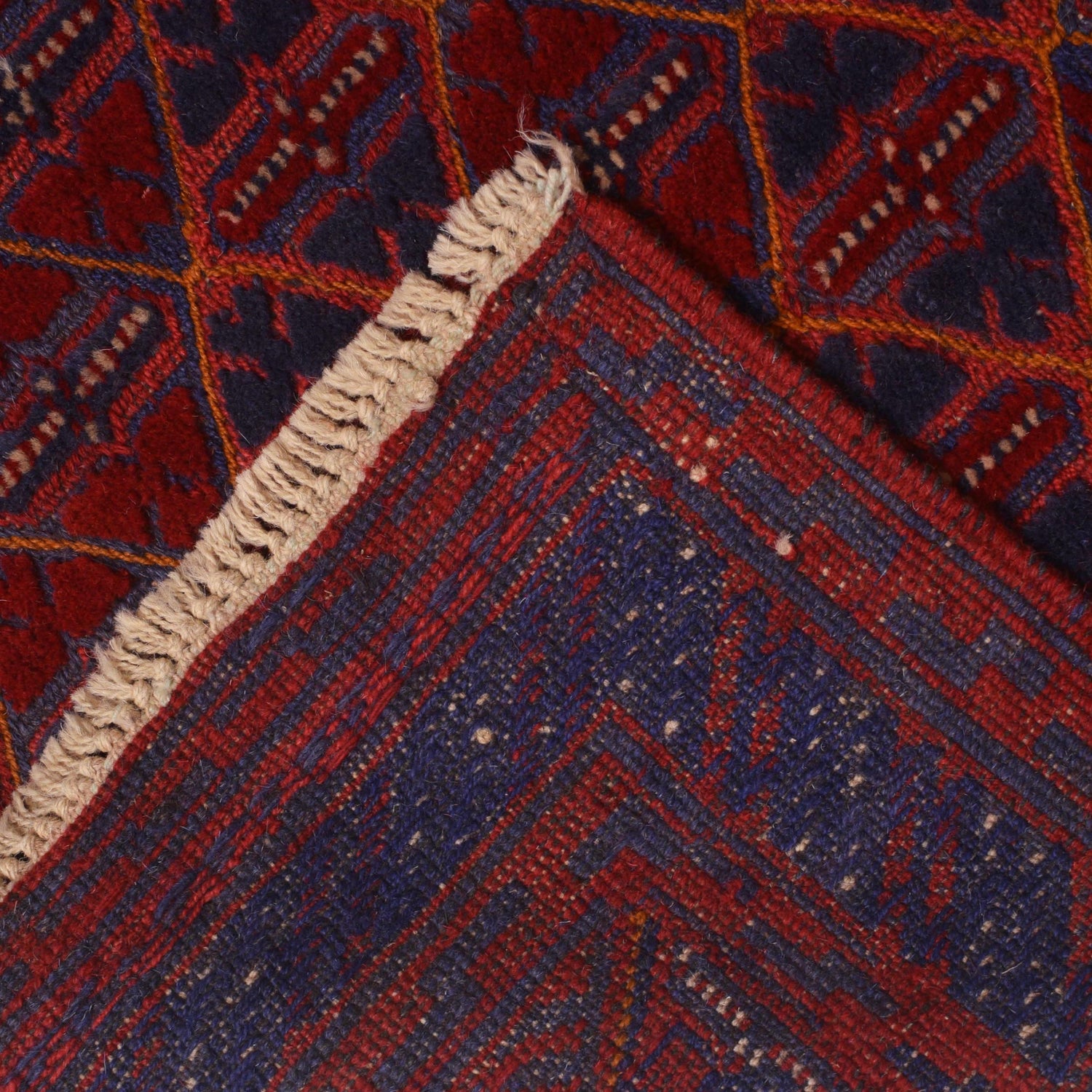 Hand Knotted Mashwani Runner 2' 8" x 12' 0" ft / 81 x 366 cm - No. W34372