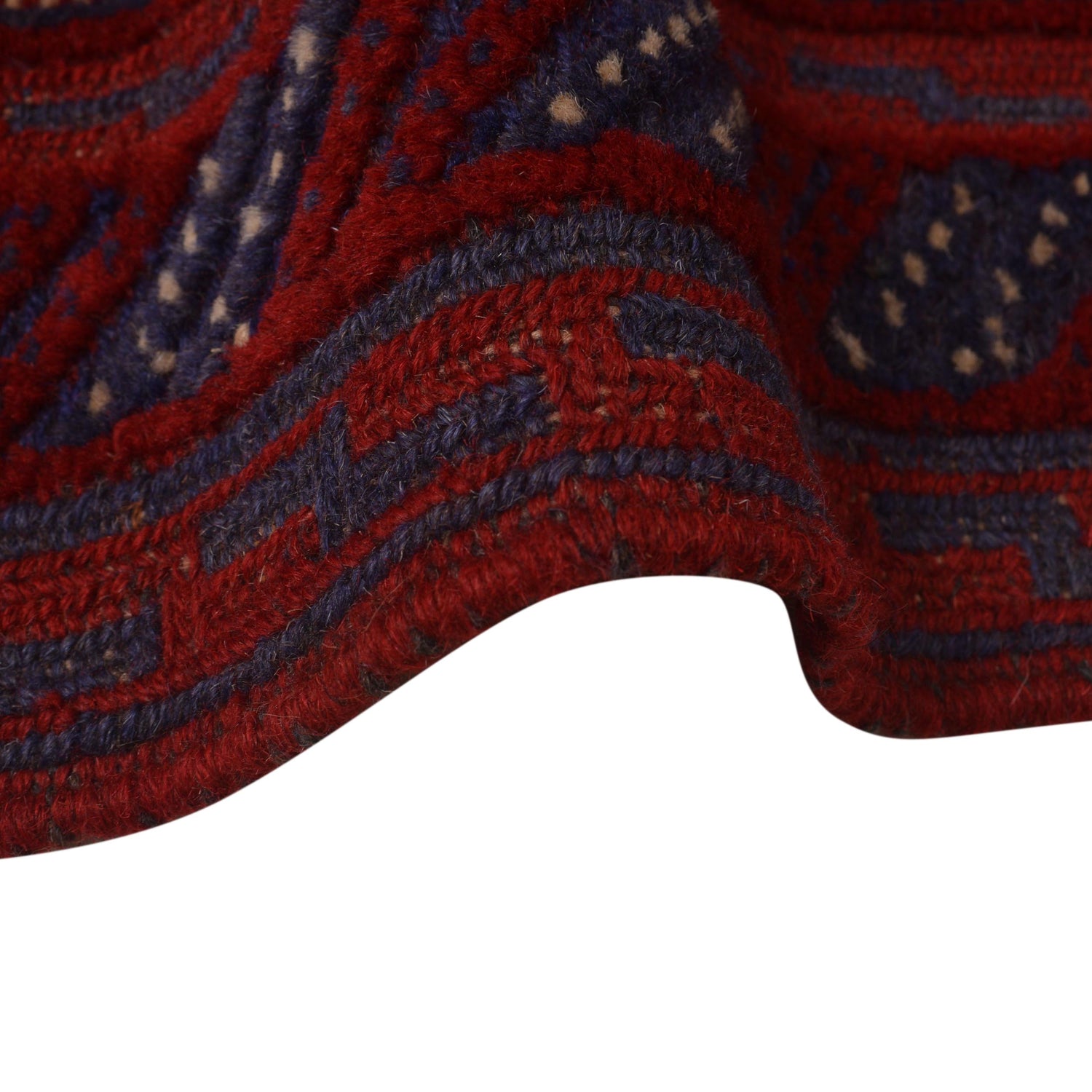 Hand Knotted Mashwani Runner 2' 8" x 12' 0" ft / 81 x 366 cm - No. W34372