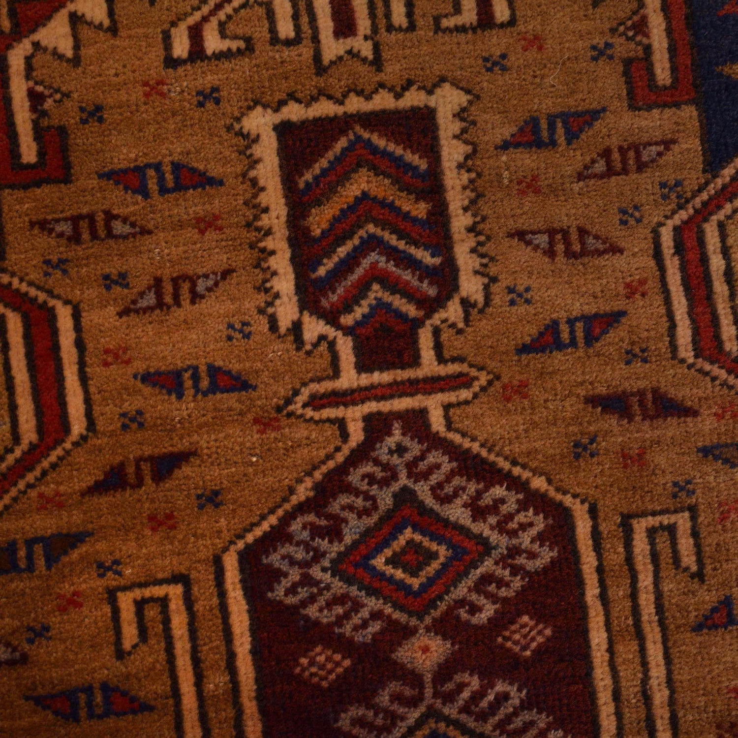Baluch Small Size Rug 2' 10" x 3' 10" ft / 86 x 118 cm - No. W34376