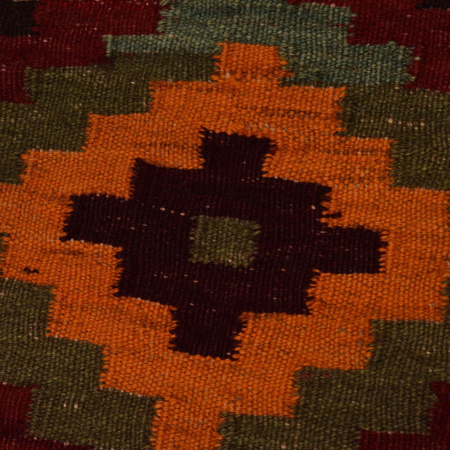 Handmade Maimana Kelim 6' 10" x 10' 6" ft / 209 x 321 cm - No. W34378