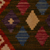 Handmade Afghan Vegetable Kilim 3' 3" x 5' 0" ft / 100 x 152 cm - No. W34752