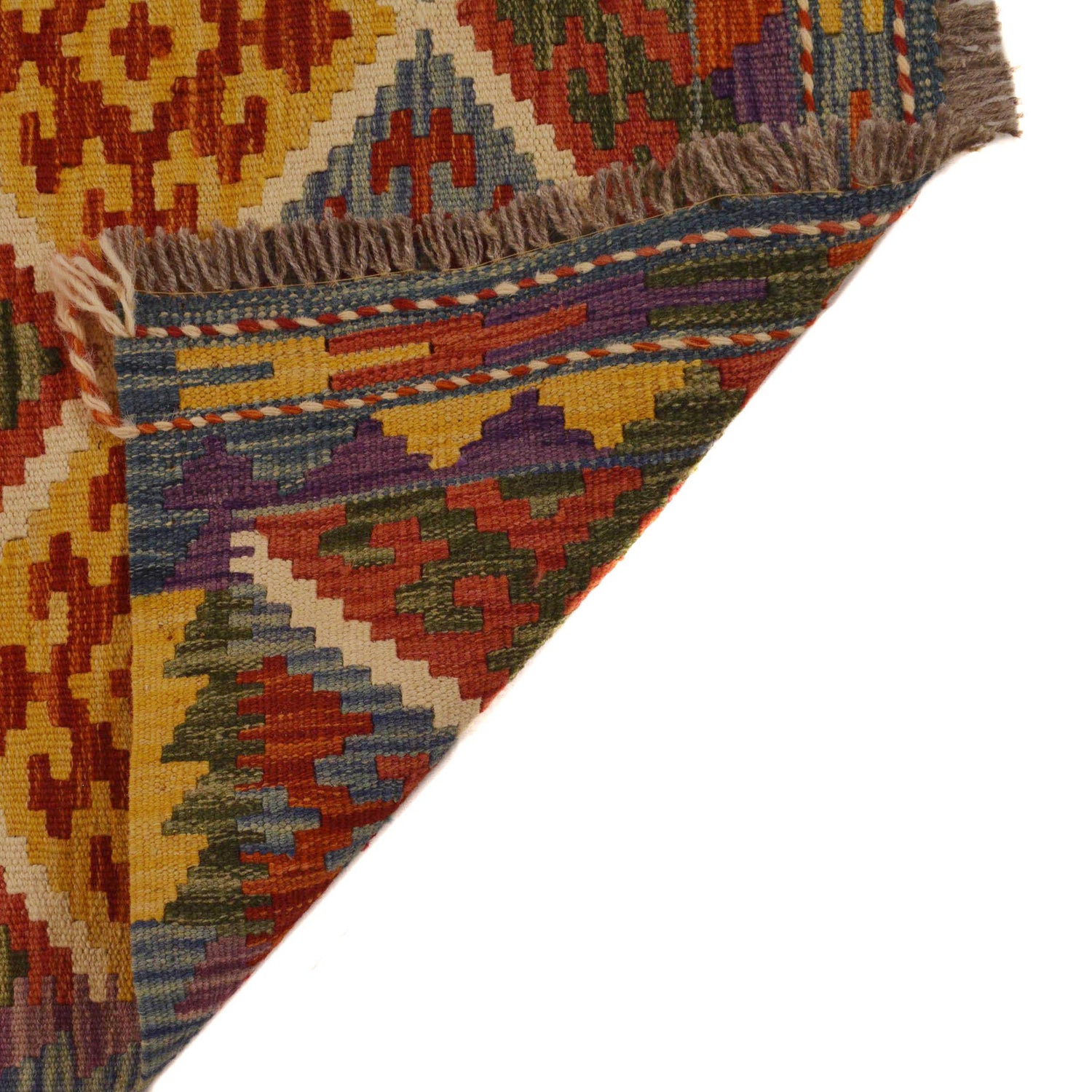 Short Kilim Runner 2' 3"x 6' 4" ft / 68 x 192 cm - No. W34761