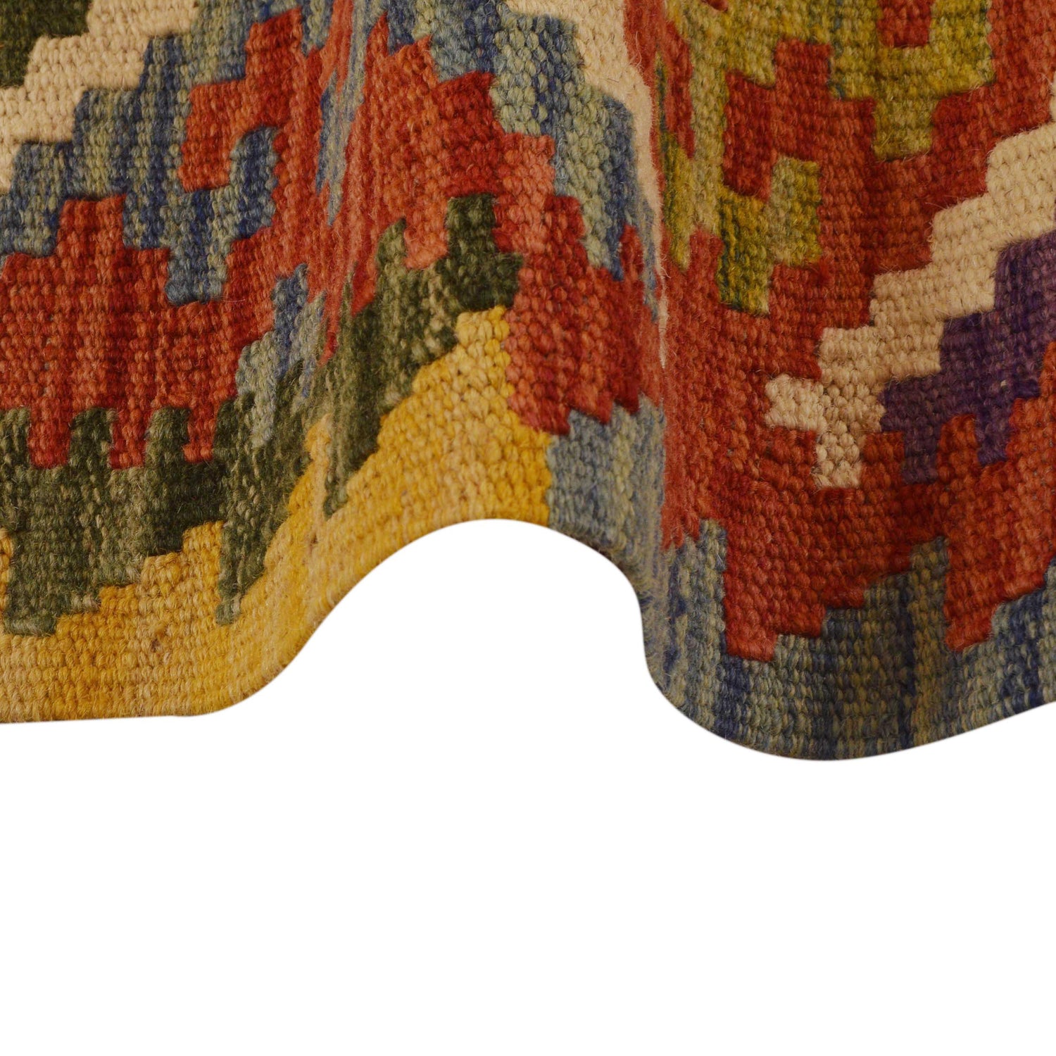 Short Kilim Runner 2' 3"x 6' 4" ft / 68 x 192 cm - No. W34761