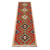 Short Chobi Kilim Runner 1' 8" x 6' 3" ft / 50 x 190 cm - No. W34762