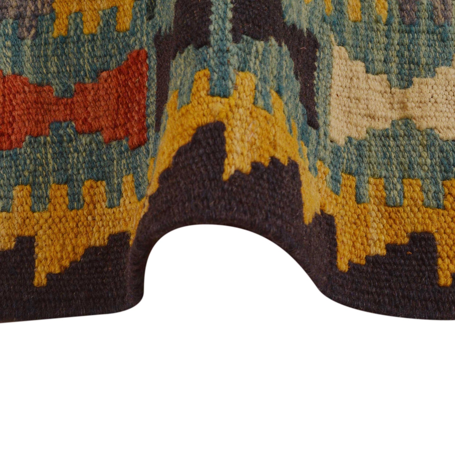 Short Kilim Runner 2' 5"x 6' 7" ft / 73 x 200 cm - No. W34764