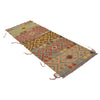 Colorful Flat-Weave Wool Kilim Runner 2' 4"x 6' 5" ft / 71 x 196 cm - No. W34774