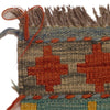 Colorful Flat-Weave Wool Kilim Runner 2' 4"x 6' 5" ft / 71 x 196 cm - No. W34774