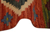 Handmade Afghan Vegetable Kilim 3' 2" x 4' 7" ft / 96 x 140 cm - No. W34780