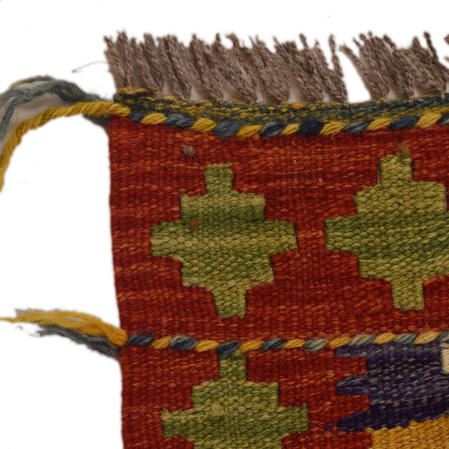 Handmade Vegetable Kilim Runner 2' 4"x 6' 3" ft / 70 x 191 cm - No. W34785