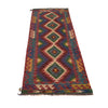 Short Chobi Kilim Runner 2' 5" x 6' 3" ft / 74 x 191 cm - No. W34797