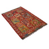 Handmade Afghan Vegetable Kilim 3' 0" x 4' 9" ft / 92 x 146 cm - No. W34802