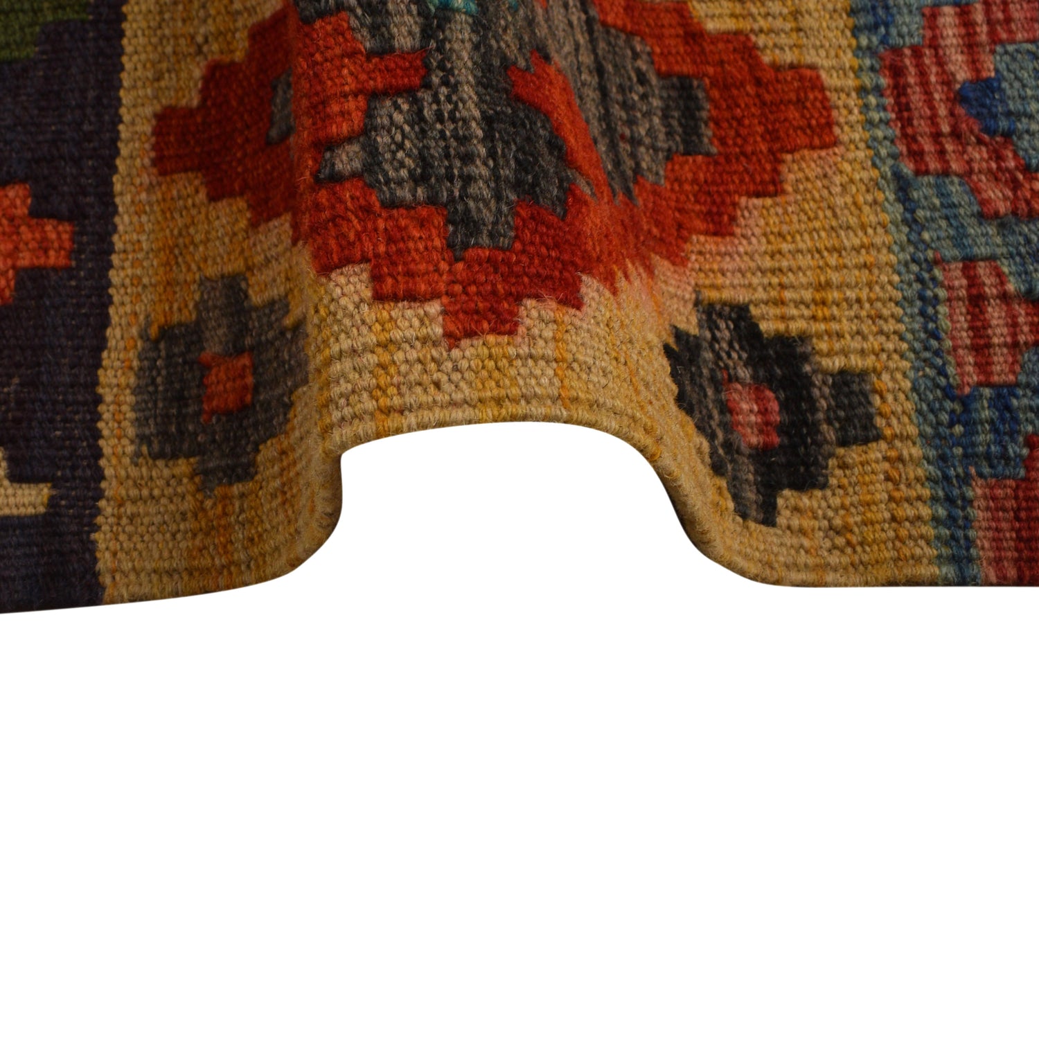Large Size Chobi Kilim 8' 2" x 11' 5" ft / 248 x 349 cm - No. W34822