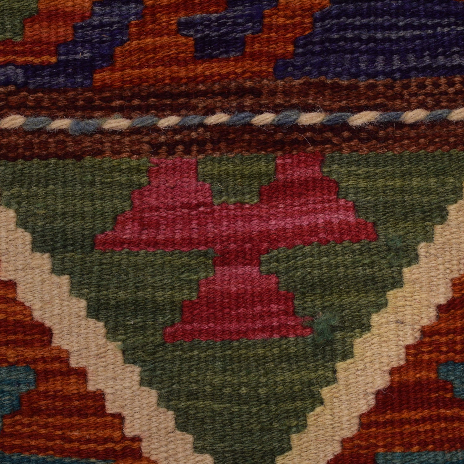 Hand Knotted Flatweave Kilim 8' 4" x 11' 7" ft / 255 x 353 cm - No. W34827