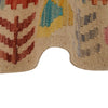Hand Knotted Afghan Style Kilim 2' 9" x 4' 2" ft / 84 x 128 cm - No. W34829