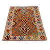 Hand Woven Wool Kelim 2' 8" x 3' 11" ft / 82 x 119 cm - No. W34840