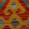 Hand Woven Wool Kelim 2' 8" x 3' 11" ft / 82 x 119 cm - No. W34840