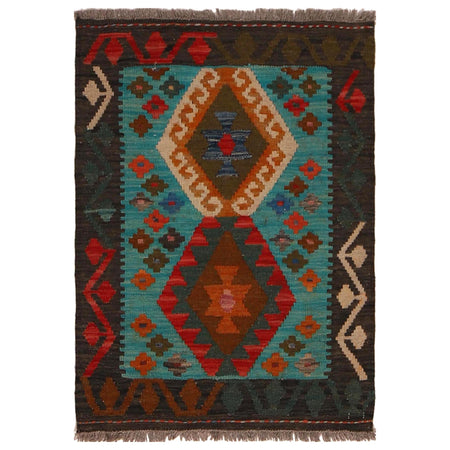 Small Size Chobi Kilim 2' 1" x 2' 10" ft / 63 x 86 cm - No. W34854