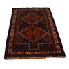 Muslim Prayer Rug 2' 10" x 4' 3" ft / 86 x 129 cm - No. W34859