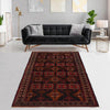 Hand Knotted Baluchi Rug 4' 1" x 9' 4" ft / 125 x 285 cm - No. W35443