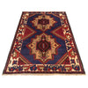 Blue Baluchi Rug  4' 0" x 5' 8" ft / 122 x 173 cm - No. W35444