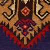 Blue Baluchi Rug  4' 0" x 5' 8" ft / 122 x 173 cm - No. W35444
