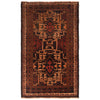 Handmade Baluchi Rug  3' 8" x 6' 2" ft / 111 x 187 cm - No. W35445