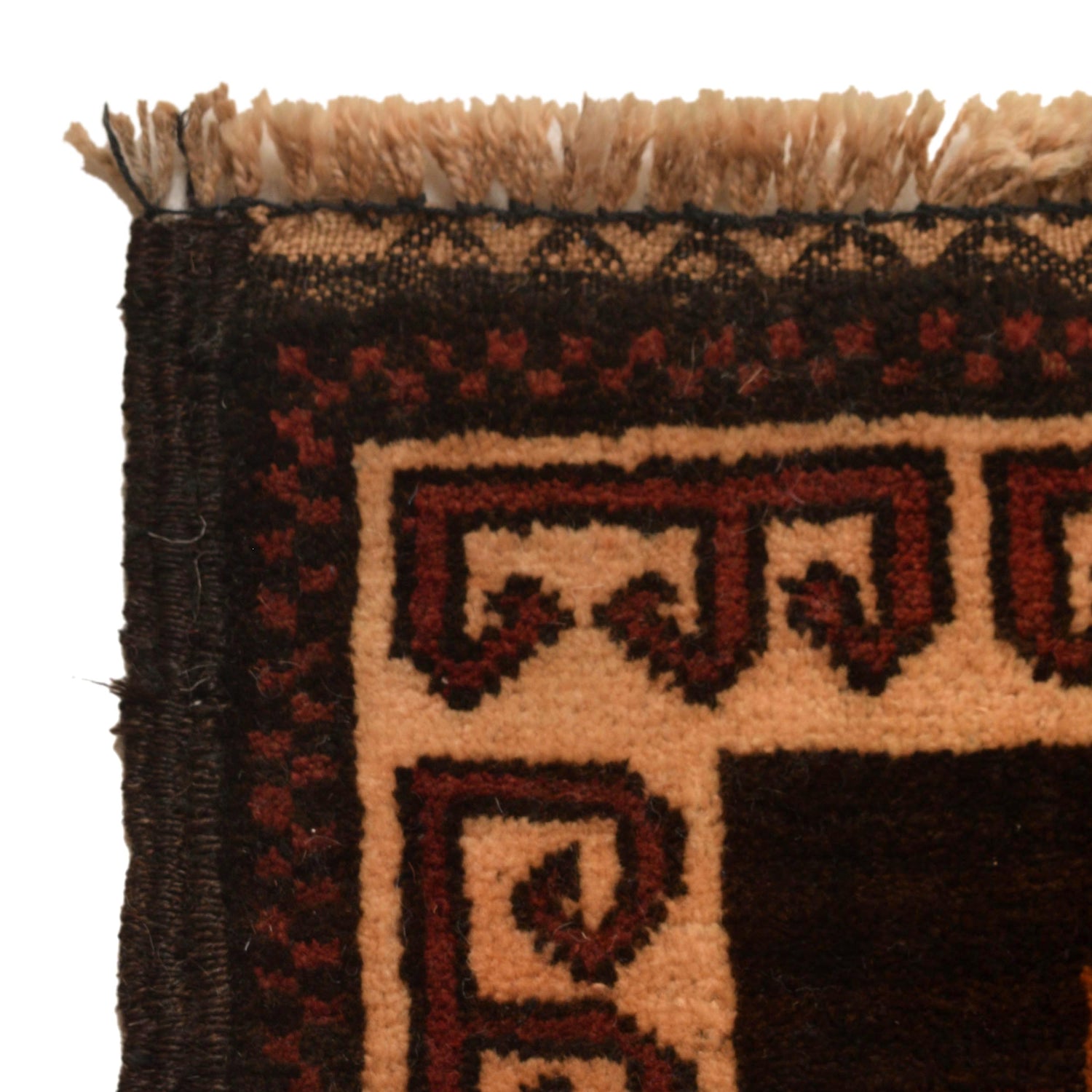 Handmade Baluchi Rug  3' 8" x 6' 2" ft / 111 x 187 cm - No. W35445