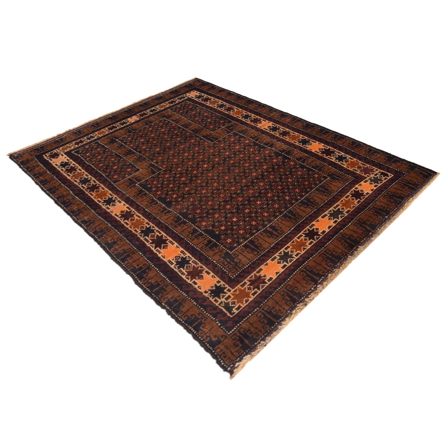 Islamic Prayer Carpet 2' 10" x 4' 7" ft / 87 x 140 cm -No. W35448