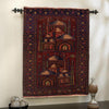 Muslim Prayer Rug 2' 11" x 4' 6" ft / 88 x 136 cm - No. W35452