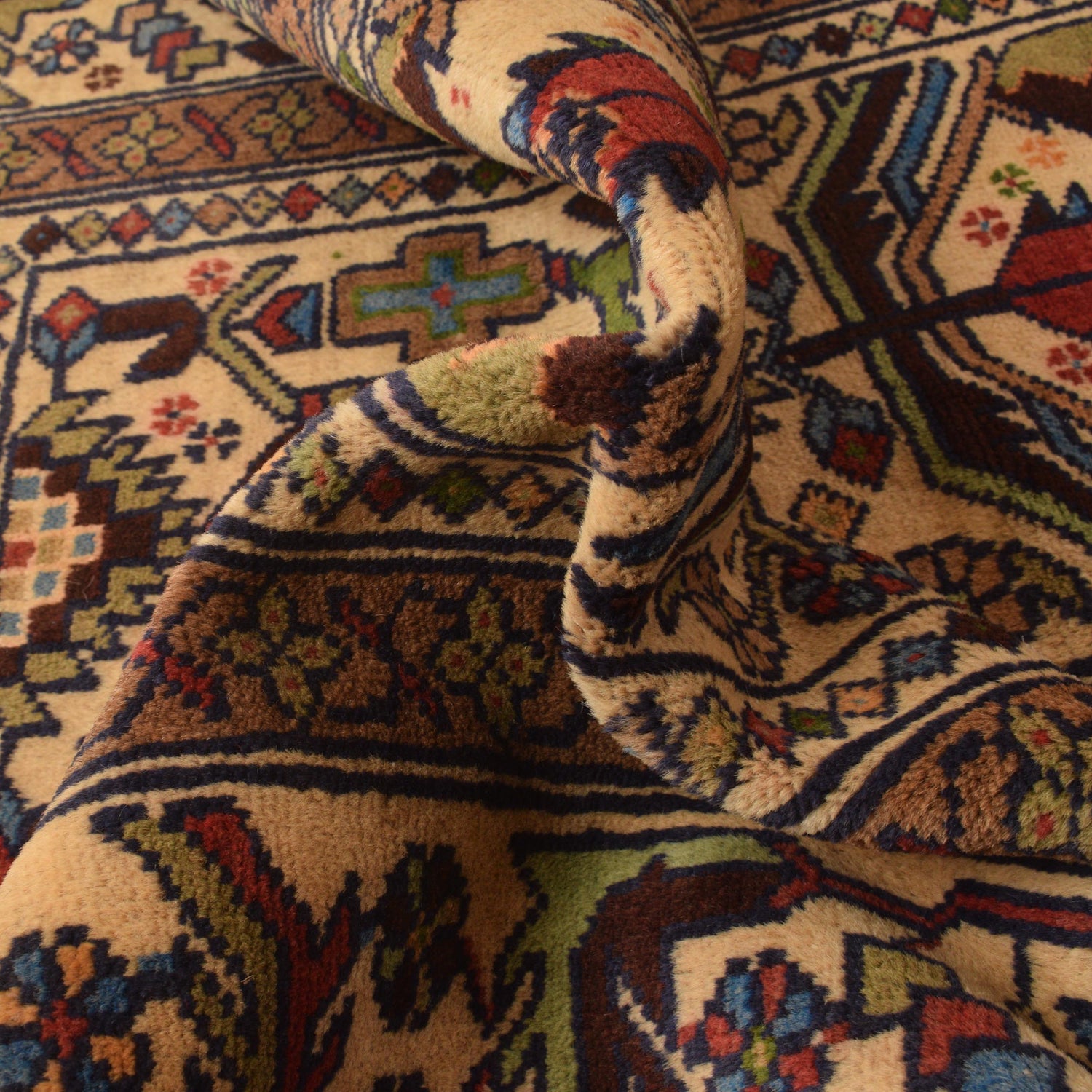 Traditional Baloch Rug 3' 0" x 5' 2" ft / 91 x 157 cm - No. W35453