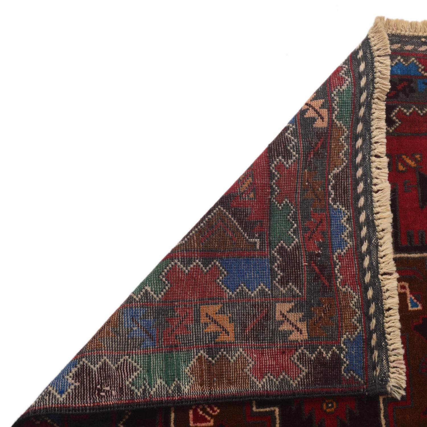 Multi Color Baluchi Rug 2' 9" x 4' 10" ft / 85 x 148 cm - No. W35454