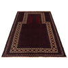 Small Prayer Carpet  2' 9" x 4' 5" ft / 85 x 135 cm - No. W35456