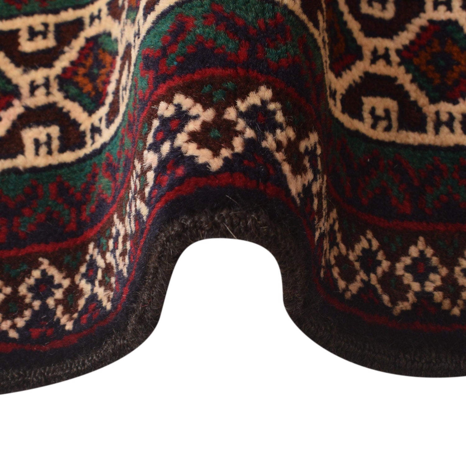 Small Prayer Carpet  2' 9" x 4' 5" ft / 85 x 135 cm - No. W35456