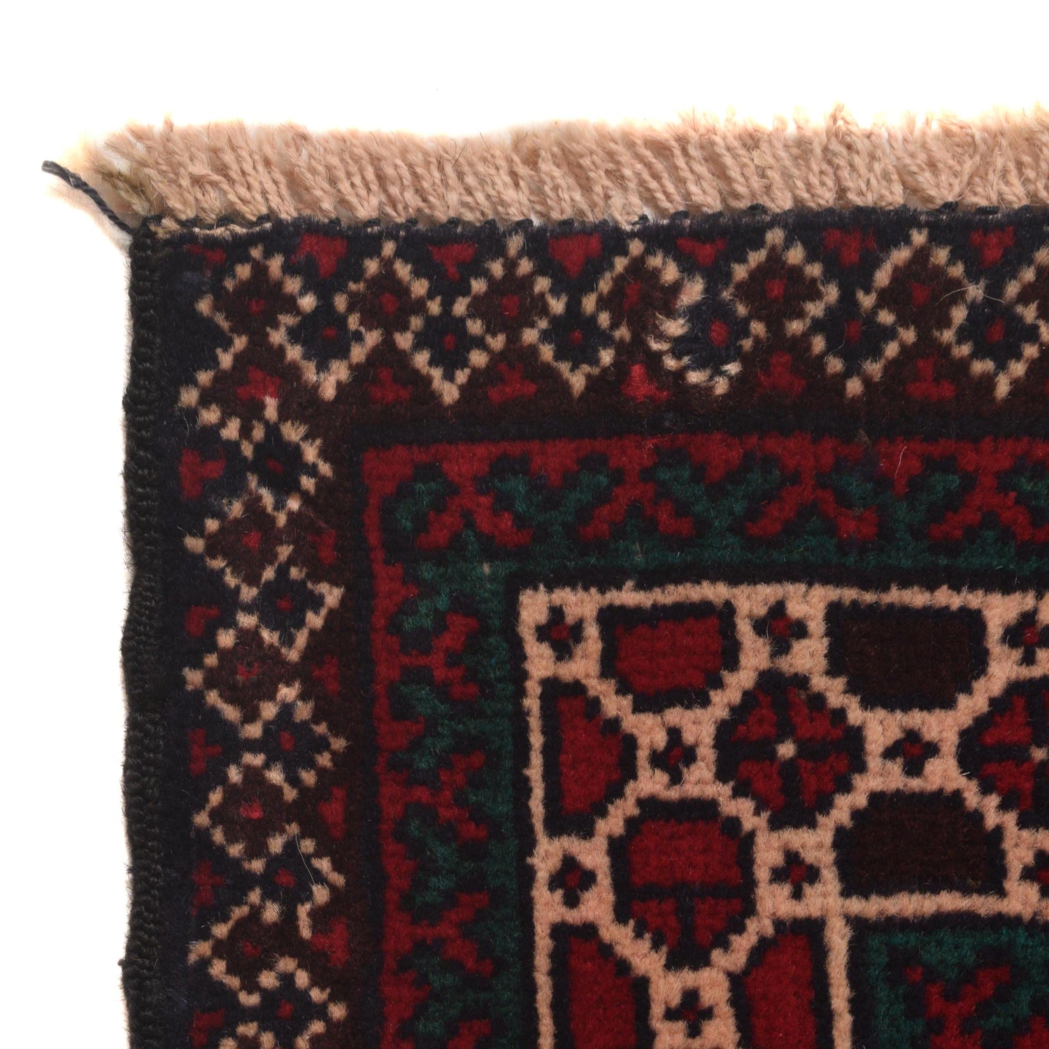 Hand Knotted Prayer Rug  2' 11" x 4' 5" ft / 90 x 135 cm - No. W35457