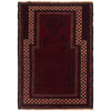 Handmade Prayer Rug 2' 11" x 4' 7" ft / 90 x 139 cm -No. W35458