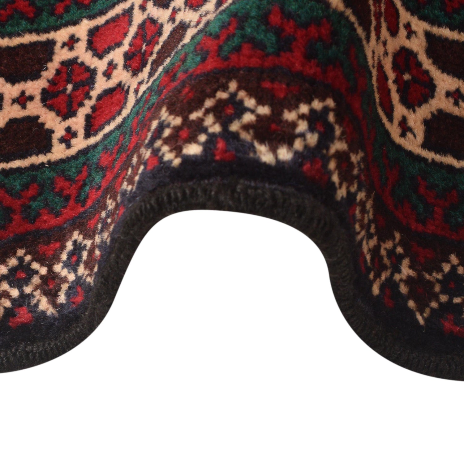 Handmade Prayer Rug 2' 11" x 4' 7" ft / 90 x 139 cm -No. W35458