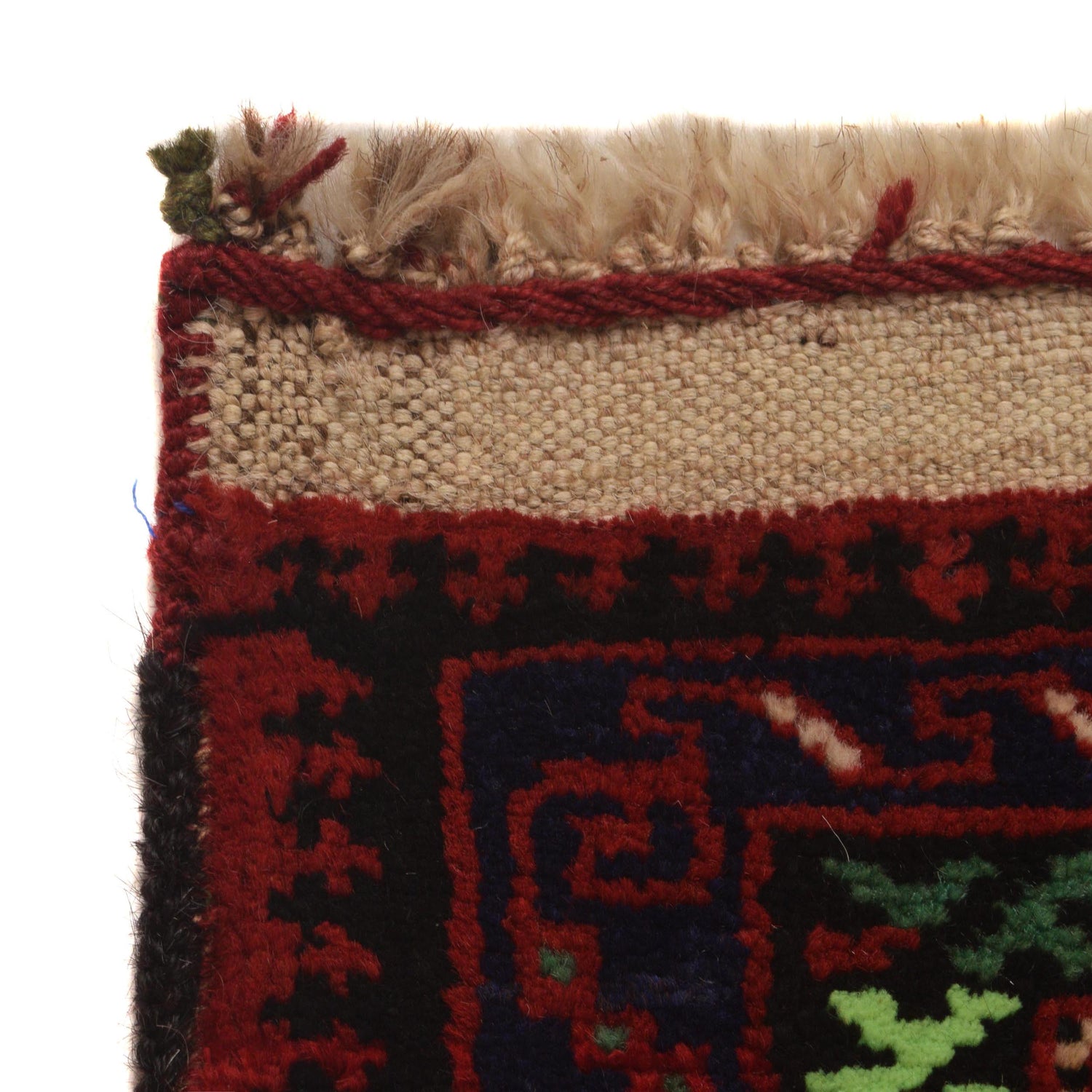 Muslim Prayer Rug 2' 4" x 3' 4" ft / 71 x 102 cm - No. W35464