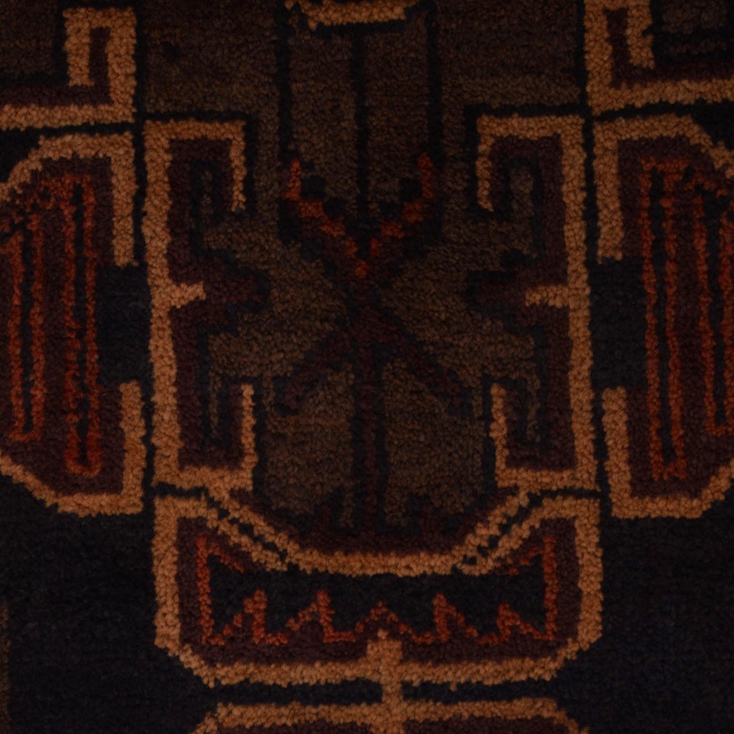 Tribal Baloch Rug 2' 10" x 4' 4" ft / 86 x 133 cm - No. W35518