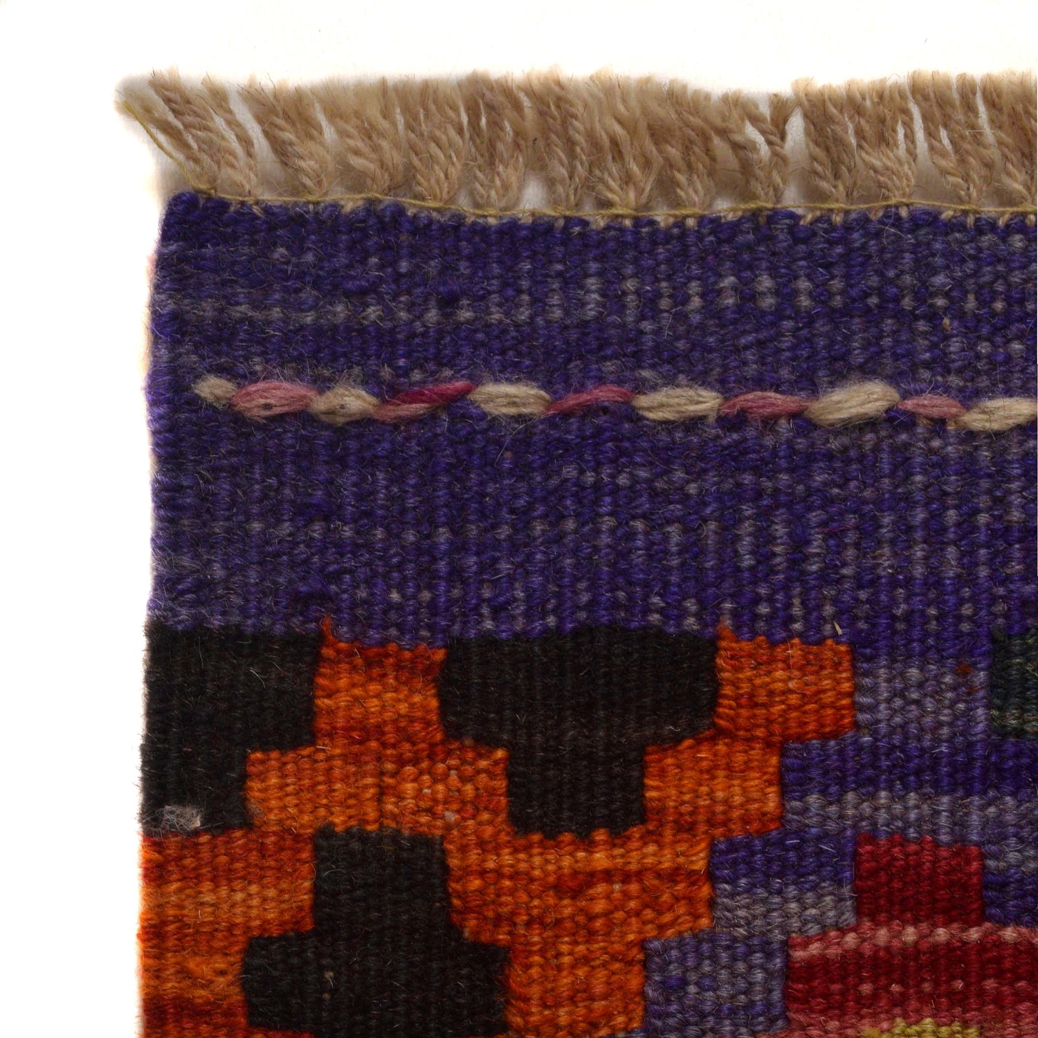 Handmade Vegetable Kelim Runner 2' 10" x 9' 9" ft / 86 x 297 cm - No. W35529