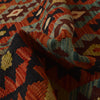 Handmade Afghan Vegetable Kilim 4' 11" x 6' 10" ft / 150 x 209 cm - No. W35531