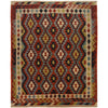 Handmade Vegetable Kilim 5' 1" x 6' 8" ft / 154 x 203 cm - No. W35535