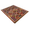 Hand Knotted Flatweave Kilim 3' 5" x 5' 4" ft / 103 x 163 cm - No. W35537