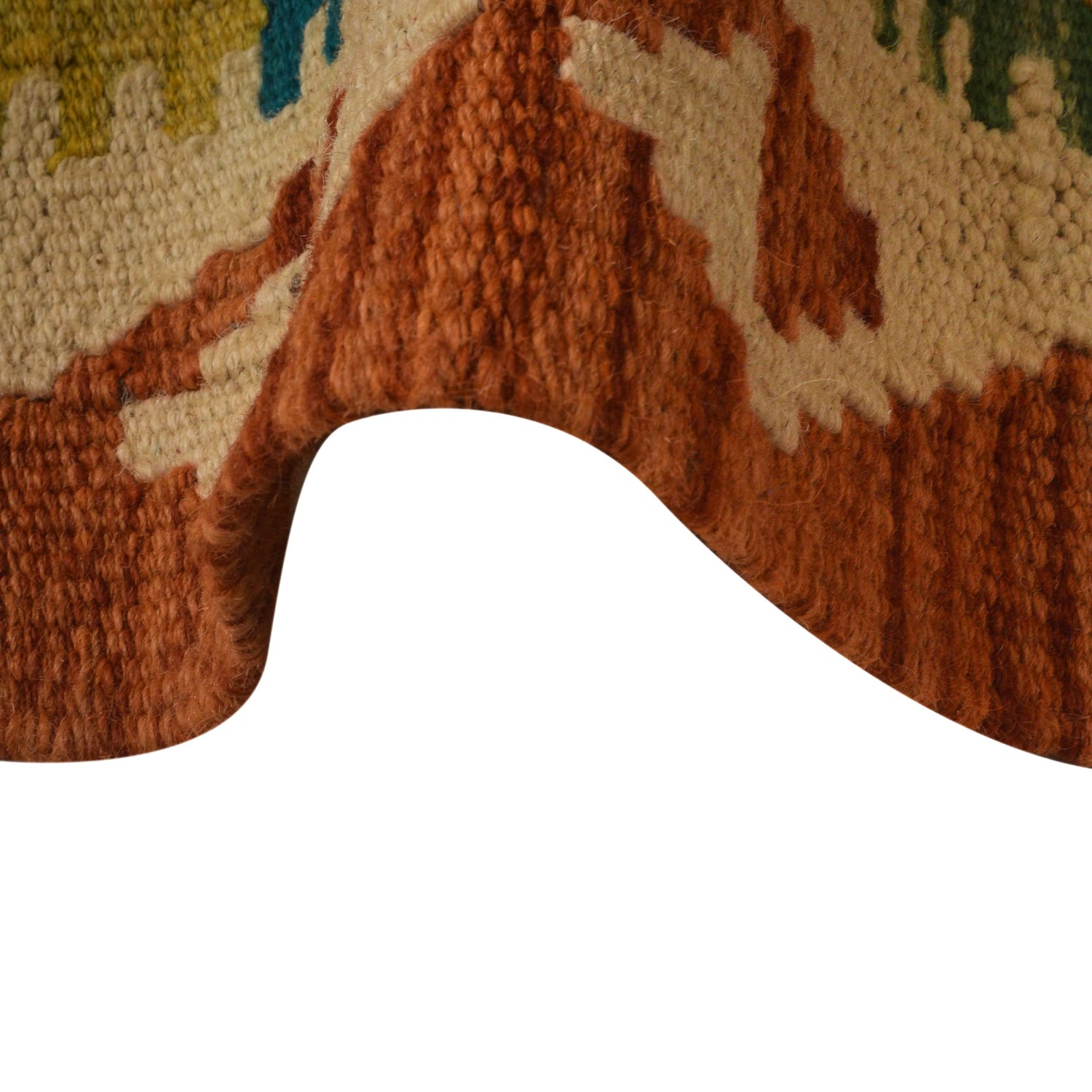 Short Chobi Kilim Runner 2' 4"x 6' 8" ft / 72 x 202 cm - No. W35543