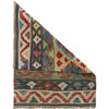 Hand Knotted Flatweave Kilim 2' 0" x 2' 11" ft / 62 x 88 cm - No. W35554