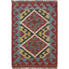 Handmade Vegetable Kilim 2' 0" x 2' 11" ft / 60 x 89 cm - No. W35559