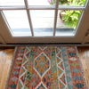 Handmade Vegetable Kilim 2' 1" x 2' 10" ft / 63 x 87 cm - No. W35573